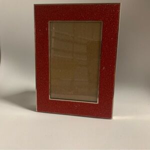 Red Glitter Photo Frame
